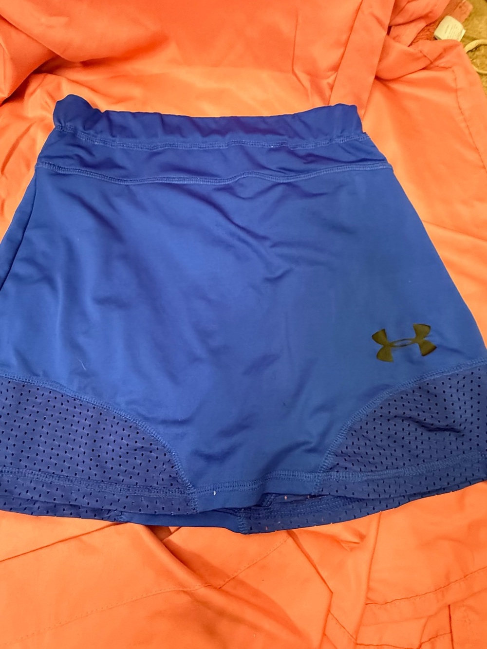 Under Armour Women’s Royal Blue Athletic Skort with Black Logo